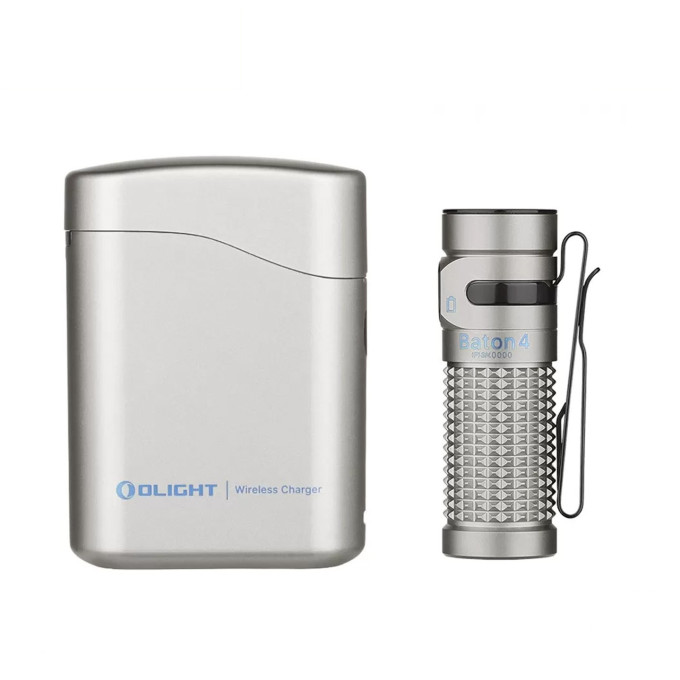 Фонарь OLIGHT BATON 4 PREMIUM EDITION TITANIUM 005384
